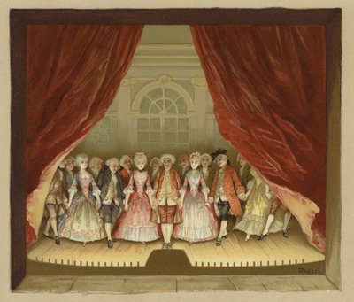 Illustration für Die Schule des Skandals von Lucius Rossi