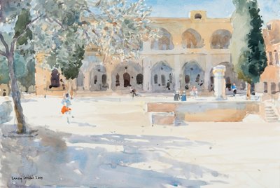 Batei Mahase Platz, Alt-Jerusalem von Lucy Willis
