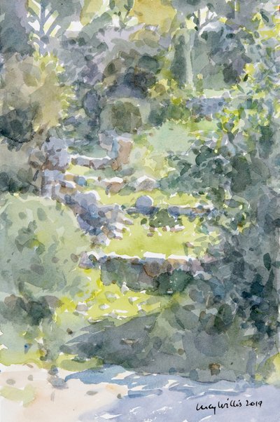 Hügelstufen, Ein Kerem, Israel von Lucy Willis