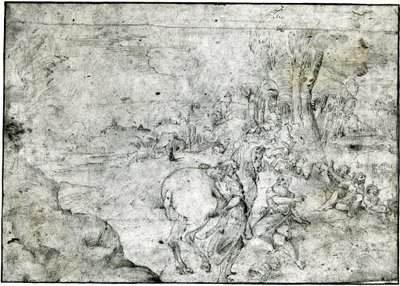 Erminia und die Hirten von Ludovico Carracci