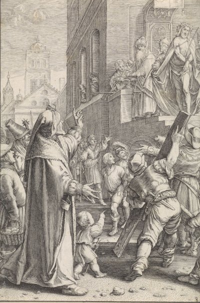 Christus dem Volk gezeigt (Ecce homo) von Ludovicus Siceram