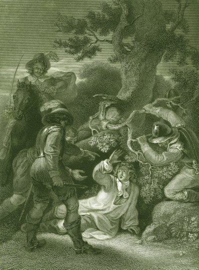Herzog von Monmouth nach der Schlacht von Sedgemoor gefangen genommen von Ludwig Deutsch