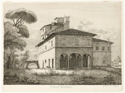 Villa Raphael, Rom von Ludwig Emil Grimm