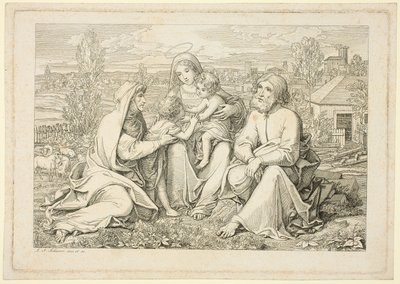 Die Heilige Familie von Ludwig Ferdinand Schnorr von Carolsfeld
