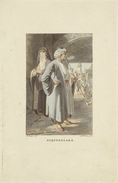Bewohner von Ägypten von Ludwig Gottlieb Portman
