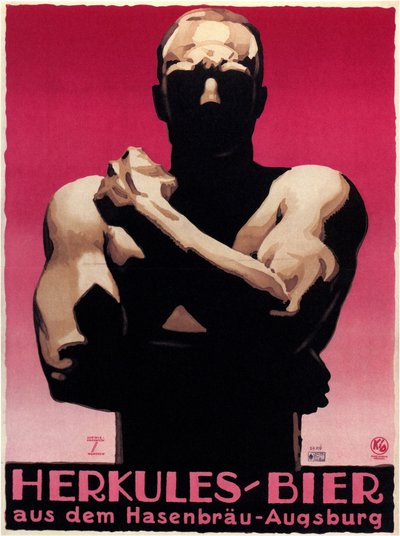 Hercules Bier, 1925 von Ludwig Hohlwein