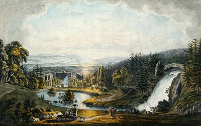 Ansicht von Schloss Weißenstein von Ludwig Philipp Strack