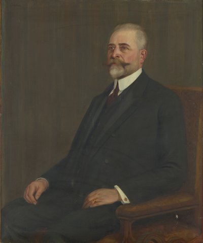Seine Excellenz Moritz Graf Vetter von der Lilie, 1901-1907 Präsident des Abgeordnetenhauses von Ludwig Wieden