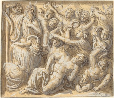 Moses und die eherne Schlange von Luigi Ademollo