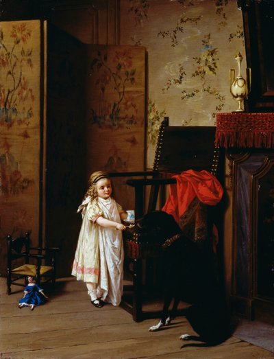 Frühstück für zwei, von Luigi Crosio von Luigi Crosio