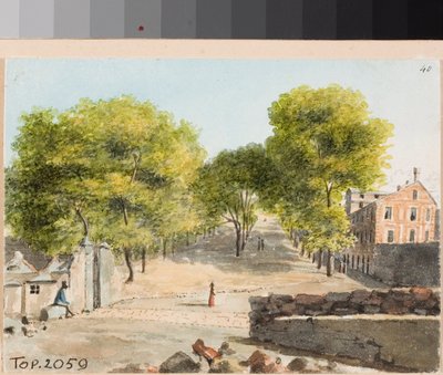 Ansicht der Montee der Kapuziner in Genua von Luigi Garibbo