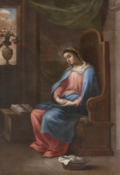 Die Verkündigung (Detail) von Luigi Primo