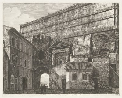 Porta Maggiore in Rom von Luigi Rossini