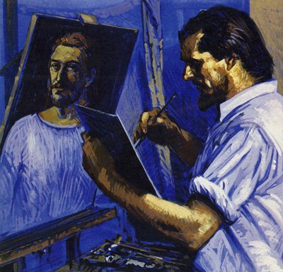 Gauguin lebte in Armut und verkaufte nur gelegentlich ein Bild von Luis Arcas Brauner