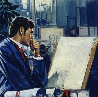 Manet hatte die Wahl von seinem Vater: der Staatsdienst oder die Marine von Luis Arcas Brauner