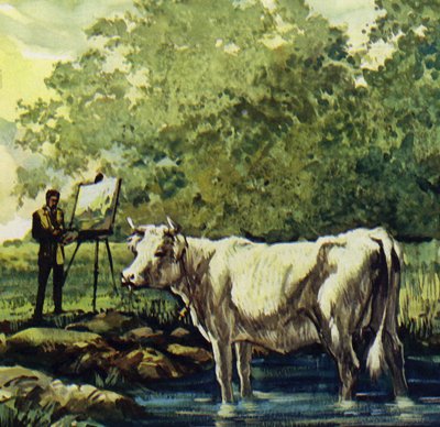 Renoir malte die Landschaft um ihn herum von Luis Arcas Brauner