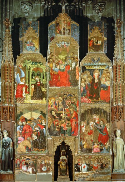 Altar von St. Maria von Luis Borrassa