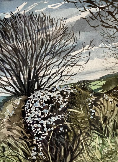 Winterlandschaft Blüte von Luisa Millicent