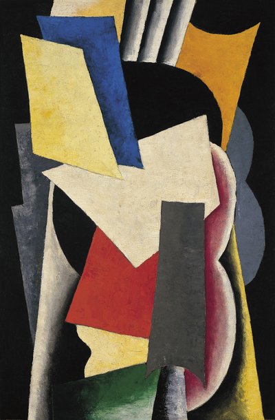 Malerisch-architektonisches Stillleben mit Instrumenten, 1915 von Lyubov Sergeevna Popova