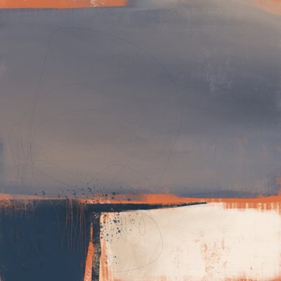Moderner Abstrakter Horizont von MANSI SAXENA