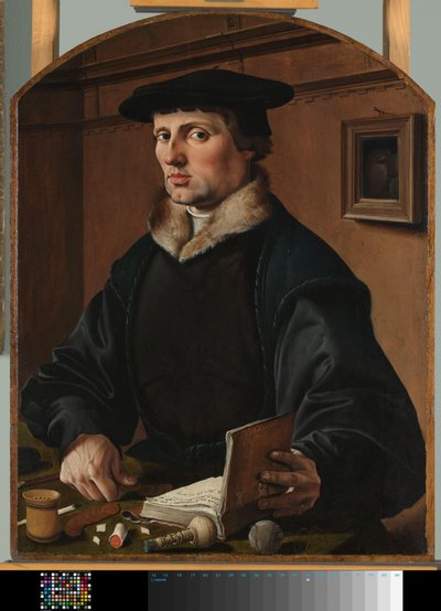 Porträt eines Mannes, möglicherweise Pieter Gerritsz Bicker von Maarten van Heemskerck