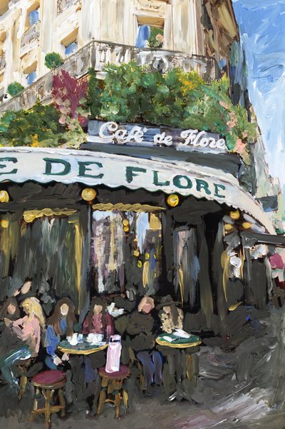 Café De Flore, 2019 von Madeleine Gross