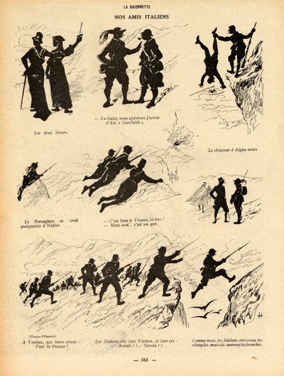 La Baionnette, Satirique en N & B von Henri Maigrot