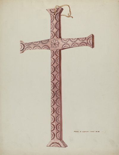 Cedar Cross von Majel G. Claflin