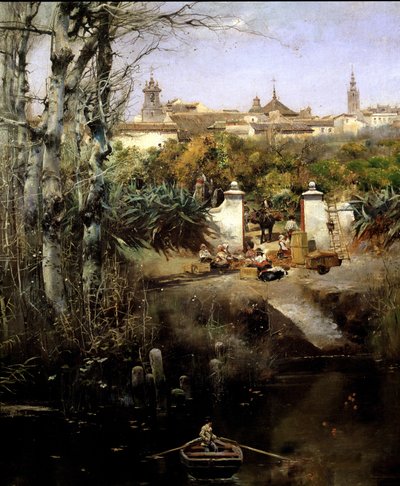 Dezember in Sevilla von Manuel Garcia y Rodriguez