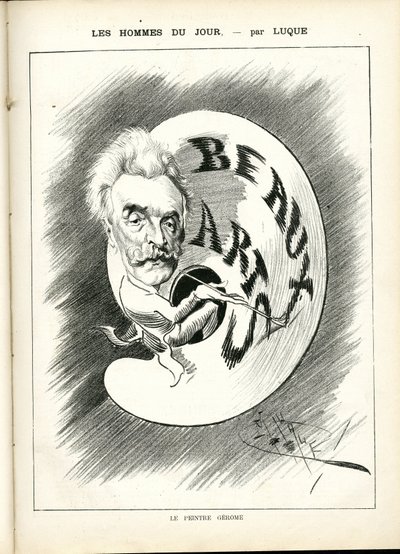 Illustration von Manuel Luque in La Caricature (1880) von Manuel Luque