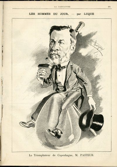 Illustration von Manuel Luque in La Caricature (1880) von Manuel Luque