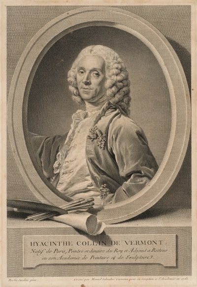 Hyacinthe Collin de Vermont, 1693-1761, Maler und Akademiemitglied von Manuel Salvador Carmona