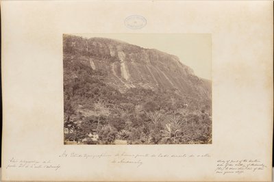 Topographische Studie eines Teils der rechten Seite des Andanahy-Tals von Marc Ferrez