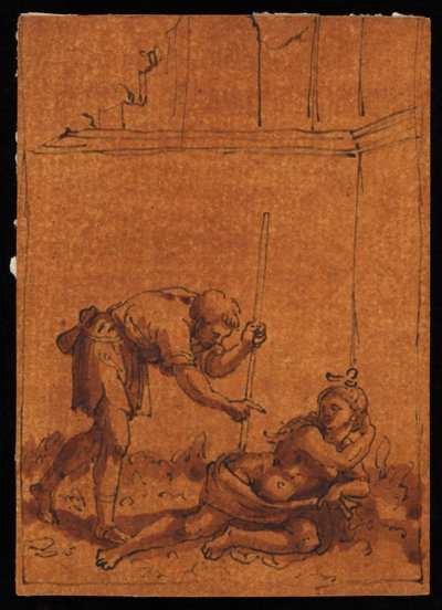 Cymon und Iphigenia von Marcantonio Raimondi