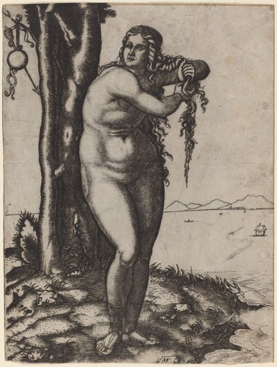 Die Geburt der Venus von Marcantonio Raimondi