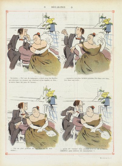 Illustration für Le Rire von Marcel Amable O.L. Capy