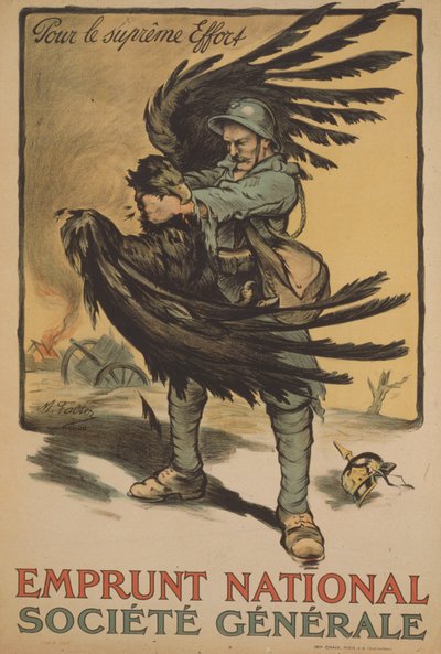 Werbeplakat der Société Générale 