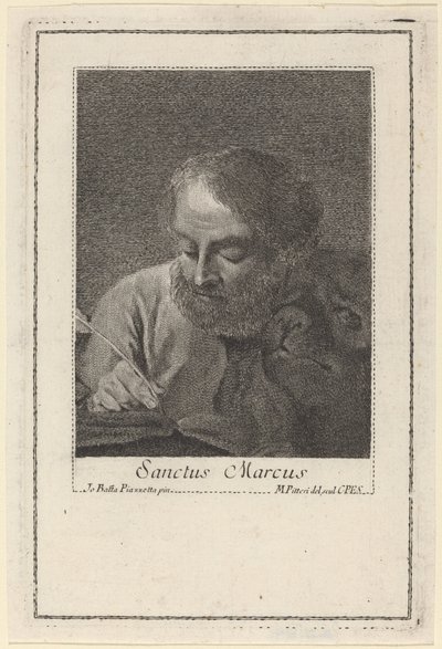 Sankt Markus von Marco Alvise Pitteri after Giovanni Battista Piazzetta