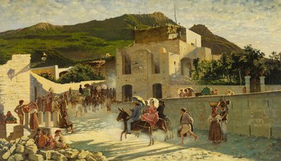 Spaziergang nach Capri von Marco di Gregorio