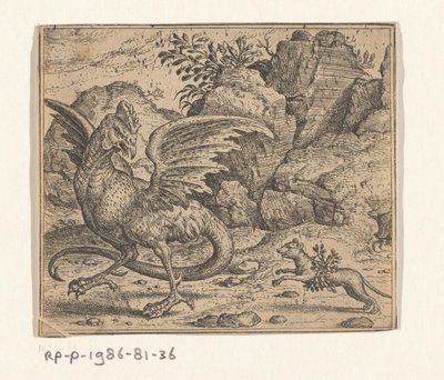 Fabel vom Basilisken und dem Wiesel von Marcus Gheeraerts (I)