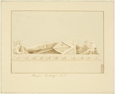 Abbild von Maurice, 7. Earl of Berkeley, in der Kathedrale von Bristol von Marcus H. Homes