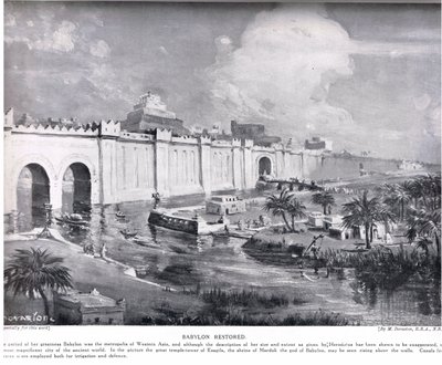 Babylon wiederhergestellt, Illustration aus 