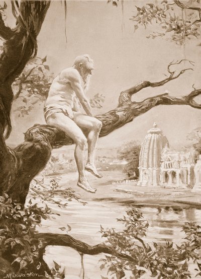 Das Ende einer langen und erfolgreichen Herrschaft, Illustration aus 