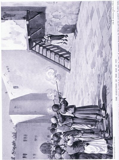 Die Hinrichtung des Bab im Jahr 1850 n. Chr. von Margaret Dovaston