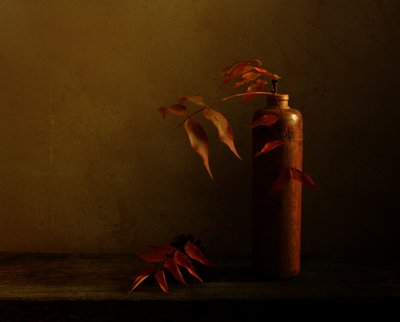 Herbst Stillleben von Margaret Halaby