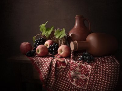 Herbsternte-Stillleben von Margareth Perfoncio