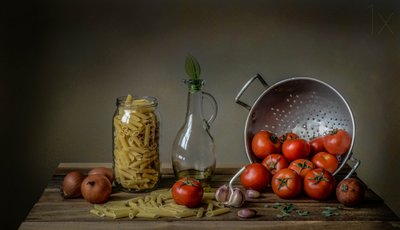 Rustikale italienische Zutaten von Margareth Perfoncio