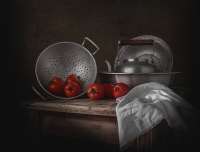 Rustikales Küchen-Stillleben von Margareth Perfoncio
