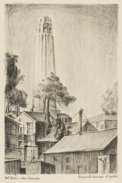 Coit Tower, San Francisco von Marguerite Redman Dorgeloh