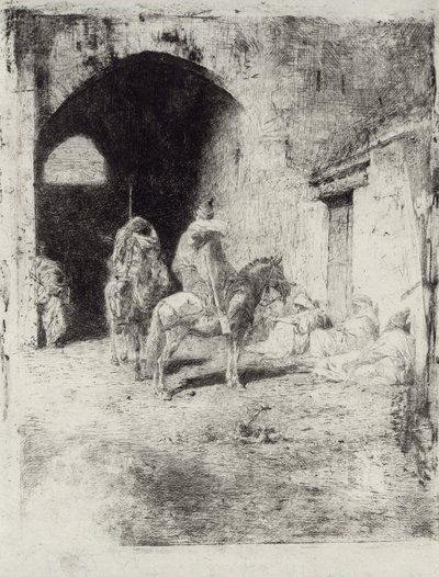Kasbah-Wache in Tetouan von Marià Fortuny Marsal